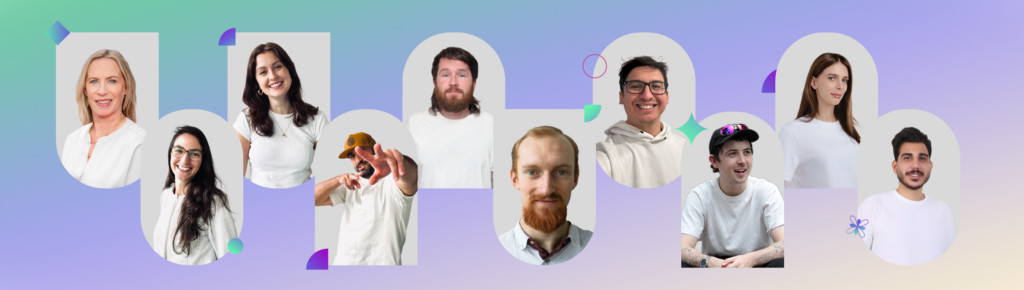 business rebranding - hello humans team profile pictures