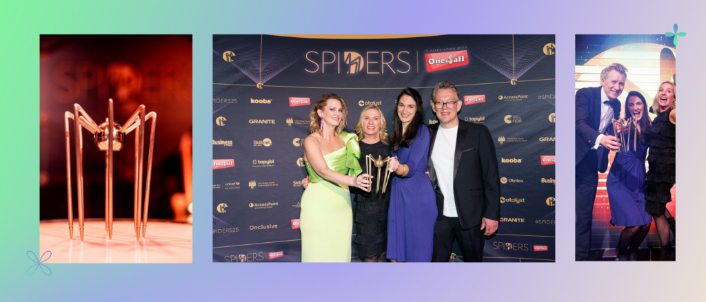 hello humans agency receiving award in ireland